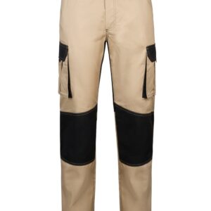Pantalón bicolor multibolsillos
