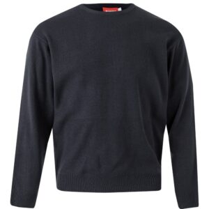 Jersey punto fino con cuello redondo