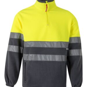 Forro polar bicolor