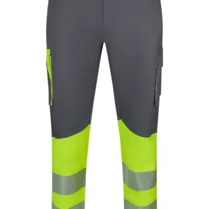 Pantalón stretch reciclado bicolor cinta segmentada