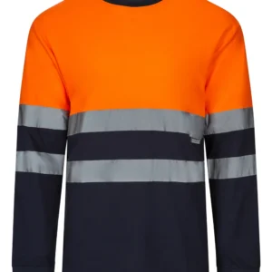 Camiseta técnica bicolor manga larga