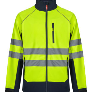 Cazadora soft shell bicolor