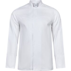 Chaqueta de cocina 100% algodón con cierre central